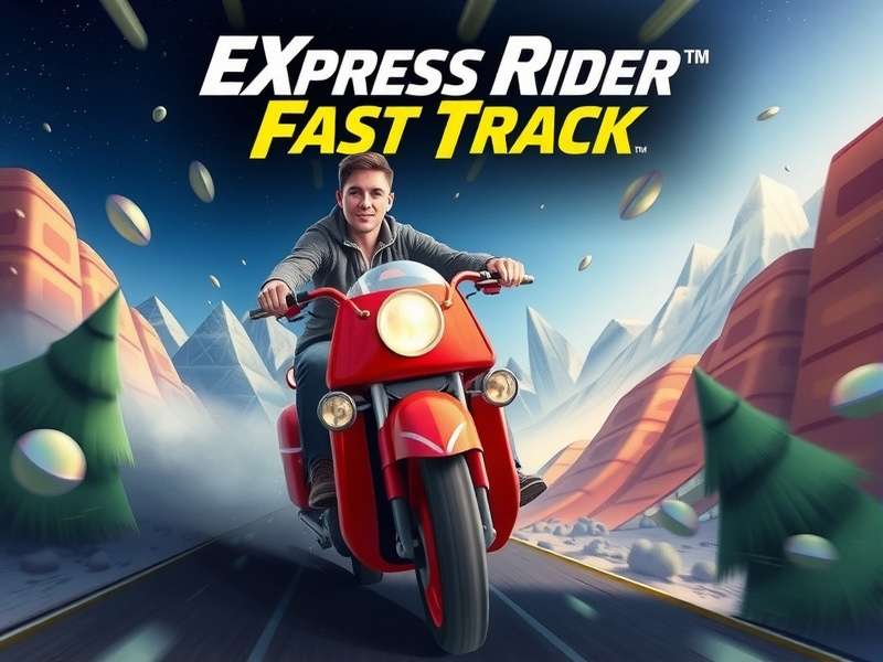 Express Rider Fast Track Game Banner